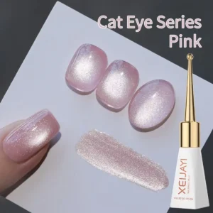 Cat Eye Gel Polish, Magnetic Gel Polish, Cat Eye Magnetic Gel Nail Polish, Velvet Nail Gel, 3D Cat Eye Gel Polish, UV LED Gel Polish, Soak-Off Gel Polish, XEIJAYI LumiCat, 10ml Gel Polish, Shimmer Nail Gel, Professional Gel Nail Polish.