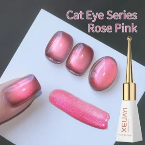 Cat Eye Gel Polish, Magnetic Gel Polish, Cat Eye Magnetic Gel Nail Polish, Velvet Nail Gel, 3D Cat Eye Gel Polish, UV LED Gel Polish, Soak-Off Gel Polish, XEIJAYI LumiCat, 10ml Gel Polish, Shimmer Nail Gel, Professional Gel Nail Polish.