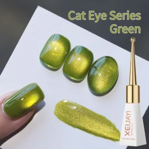 Cat Eye Gel Polish, Magnetic Gel Polish, Cat Eye Magnetic Gel Nail Polish, Velvet Nail Gel, 3D Cat Eye Gel Polish, UV LED Gel Polish, Soak-Off Gel Polish, XEIJAYI LumiCat, 10ml Gel Polish, Shimmer Nail Gel, Professional Gel Nail Polish.