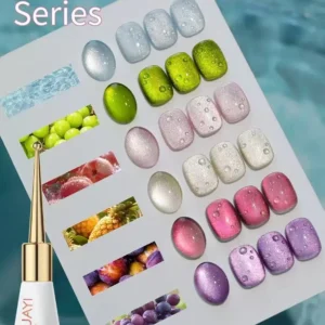 Cat Eye Gel Polish, Magnetic Gel Polish, Cat Eye Magnetic Gel Nail Polish, Velvet Nail Gel, 3D Cat Eye Gel Polish, UV LED Gel Polish, Soak-Off Gel Polish, XEIJAYI LumiCat, 10ml Gel Polish, Shimmer Nail Gel, Professional Gel Nail Polish.